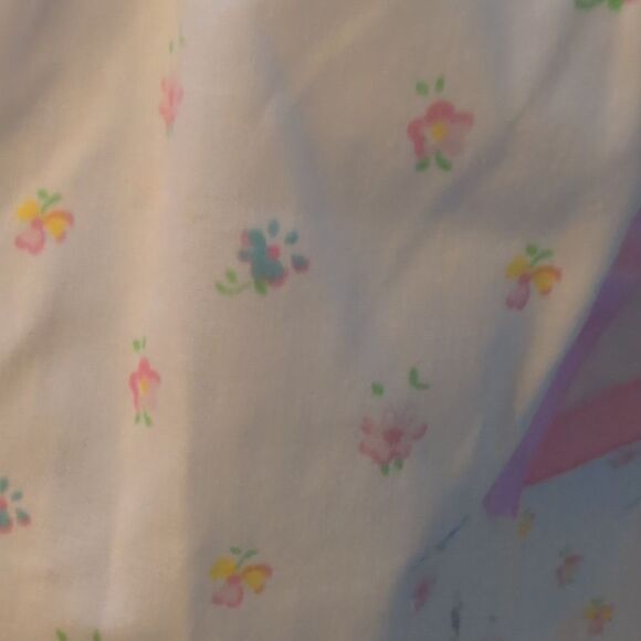 Sesame Street Y2K Infant Girls White Floral Dress Bloomers Lace‎ Ruffle - Picture 6 of 9